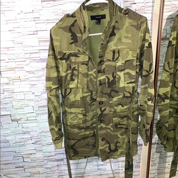 NWT Camo Utility Jacket - Picture 2 of 9